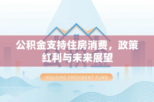 房产公积金支持住房消费，政策红利与未来展望